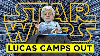 George Lucas Camps Out & Reacts to Star Wars: The Rise of Skywalker - Deepfake Saga