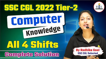 SSC CGL 2022 Tier-2 All Computer Questions Solution