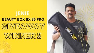 Giveaway  Winner announcement | Jenie Beautybox BX 85 Pro | Tamil Photography Tutorials