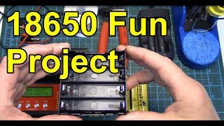 Charging 18650 Batteries With RC Charger & Common 18650 Battery Holder