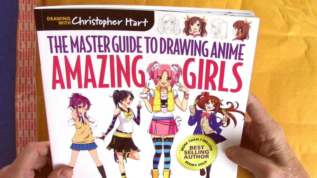 The Master Guide to Drawing Anime: Amazing Girls by Christopher Hart - Book  Preview 