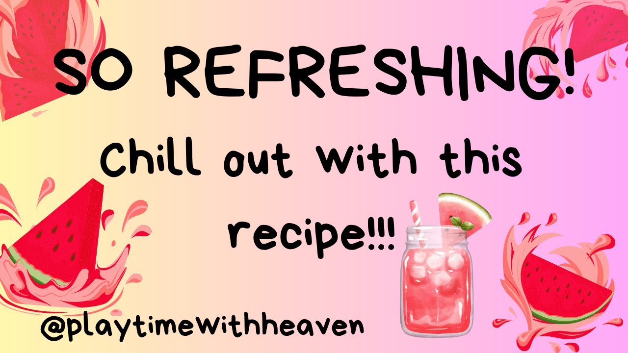 Waves of Refreshment: The Ultimate Watermelon Slushie