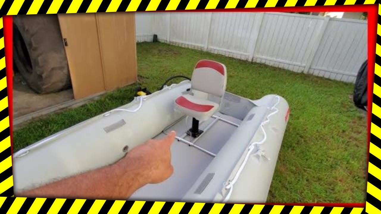 Seat base frame for inflatable boats review from Boatstogo com 