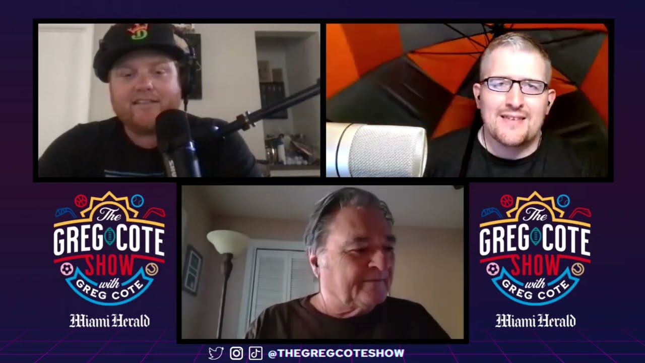 Greg Cote Show Podcast Promo: Le Batard Show Musical's JT Daly; Jai-Alai Legend Joey