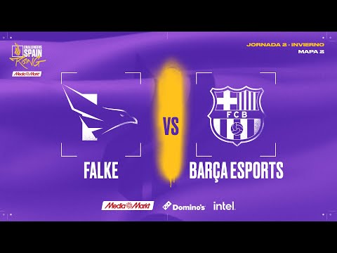Falke VS Barça - MAPA 2 - JORNADA 2 - CHALLENGERS SPAIN: RISING MEDIAMARKT SPLIT 1 2025