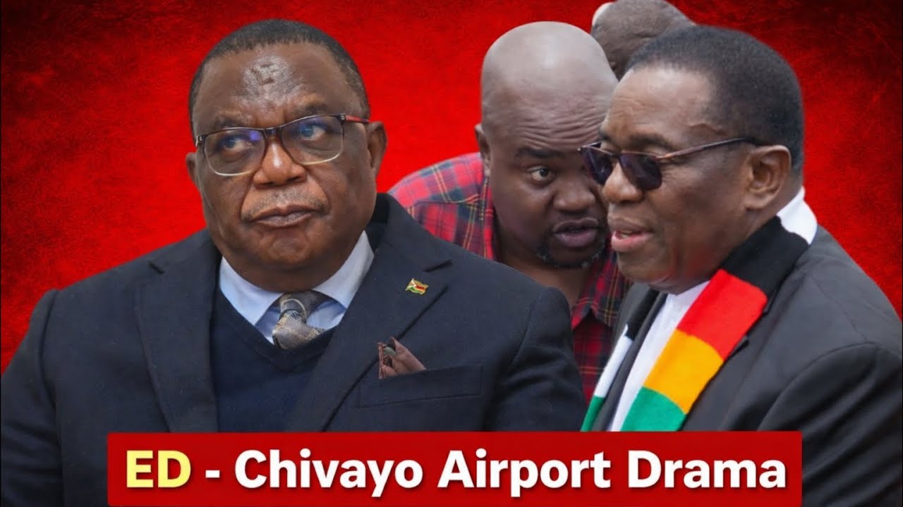 ED Blueticks Chivayo at Airport While Chiwenga Watches 👀 | Return from Ethiopia Drama