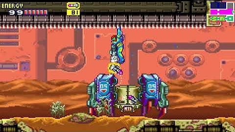 Metroid Fusion - Security Unit B.O.X. (First Encounter) Boss Fight