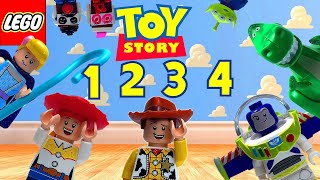 TOY STORY SERIES IN 7 MINUTES [Lego Stopmotion Animation]