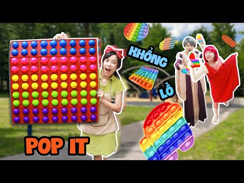 Lọ Lem Mei Khoai Tây Làm Pop It Khổng Lồ Cực Đã !!!