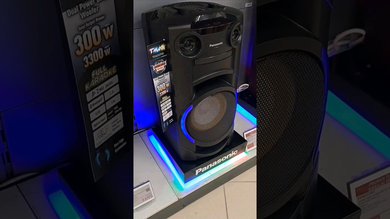 🥵Panasonic SC-TMAX10E-K vs Panasonic SC-UA30E-K vs PANASONIC SC-TMAX5EG-K Design Comparison