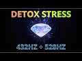🔴 432Hz + 528Hz Calm Down |  EVENING STRESS DETOX  | Repairs Emotional Stress Damage live STREAM
