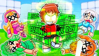 I Pretended To Be A HACKER In Roblox Rivals To Troll MY CRAZY FAN GIRLS...