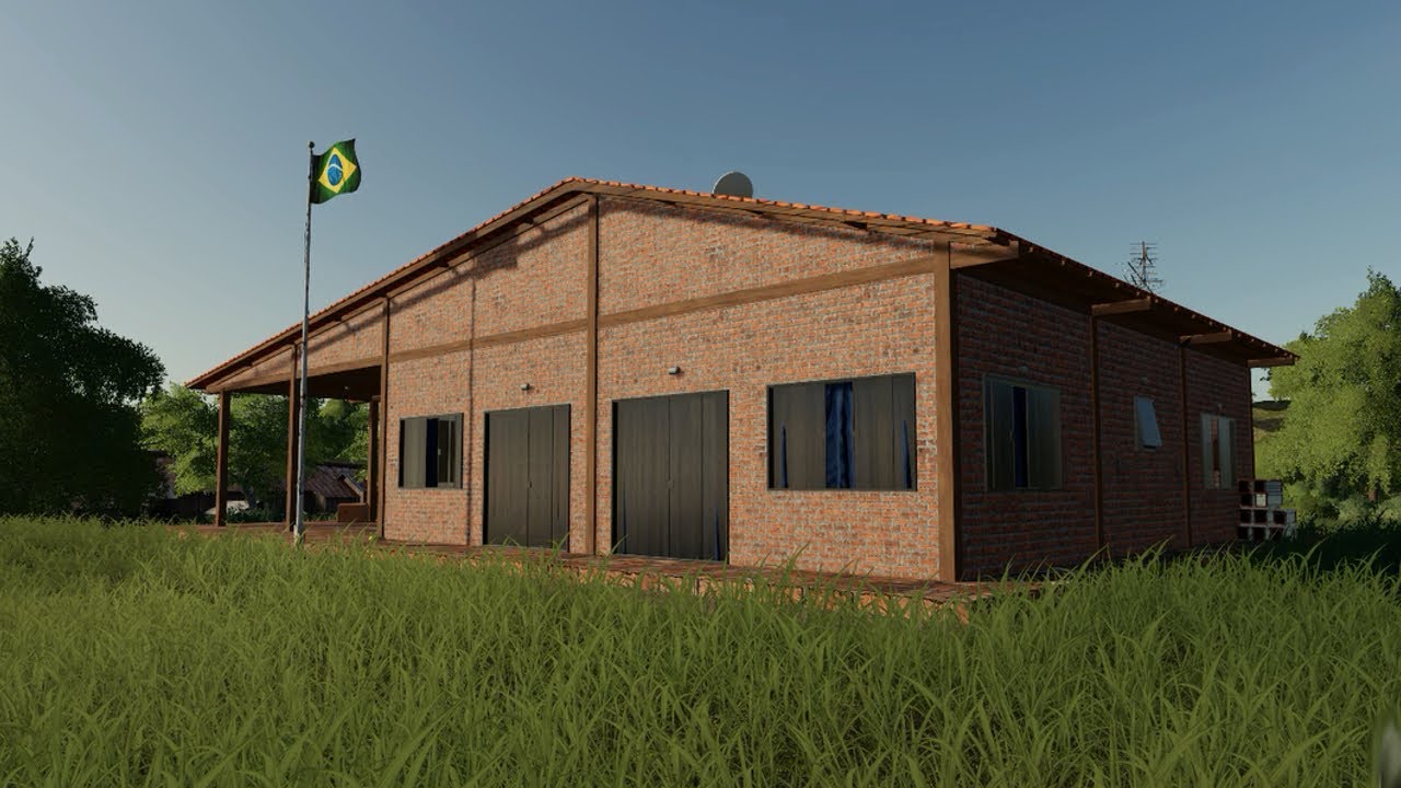 AGM House Agronópolis  [FS 19 LS 19 Placeable Building Object Mod]