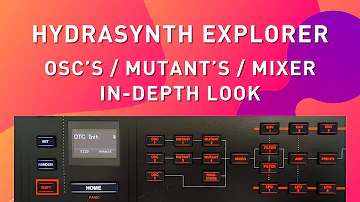 HYDRASYNTH EXPLORER - OSCs / Mutants / Mixer In-Depth Look