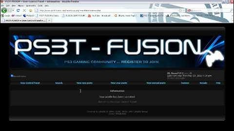 How To Upload A Avatar To You Profile on a website / forum