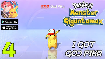 Pokemon Monster Gigantamax Gameplay walkthrough Part 4 (Android/iOS)