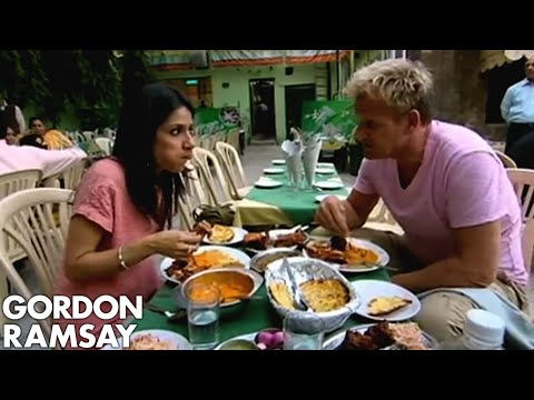 Real Indian food in Delhi - Gordon Ramsay