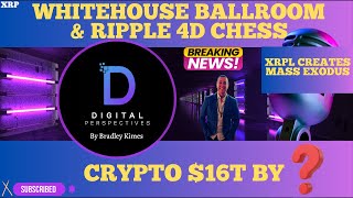 XRP- XRPL Creates Mass Exodus? - CRypto Forecast $16T By? - Ripple 4D Chess & Whitehouse Ballroom