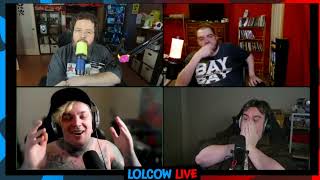 Boogie2988 calls Knightmare the F word on LolcowLive.  KeemStar responds...