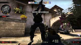 Weird CSGO warm-up spawn