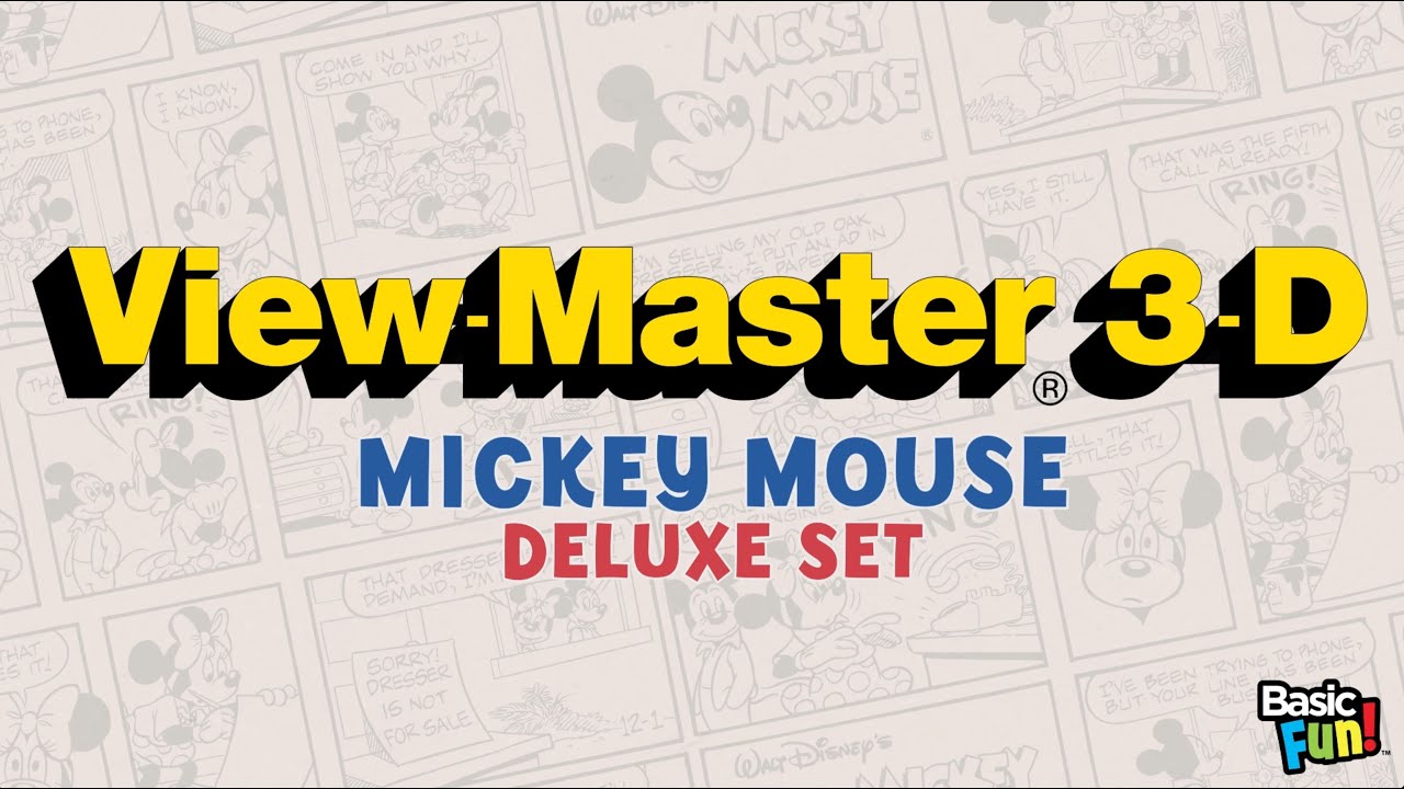 View Master - Mickey Mouse View Master Deluxe Edition