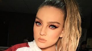 perrie edwards hospitalized fans send love after little mix performance
