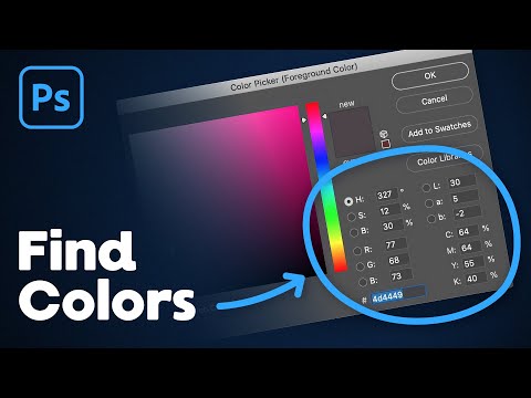 Video: Kaip „Photoshop“rasti vidurinę pilką spalvą?