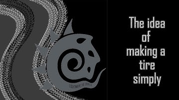 Lightwave 3D - The idea of ​​making a tire simply