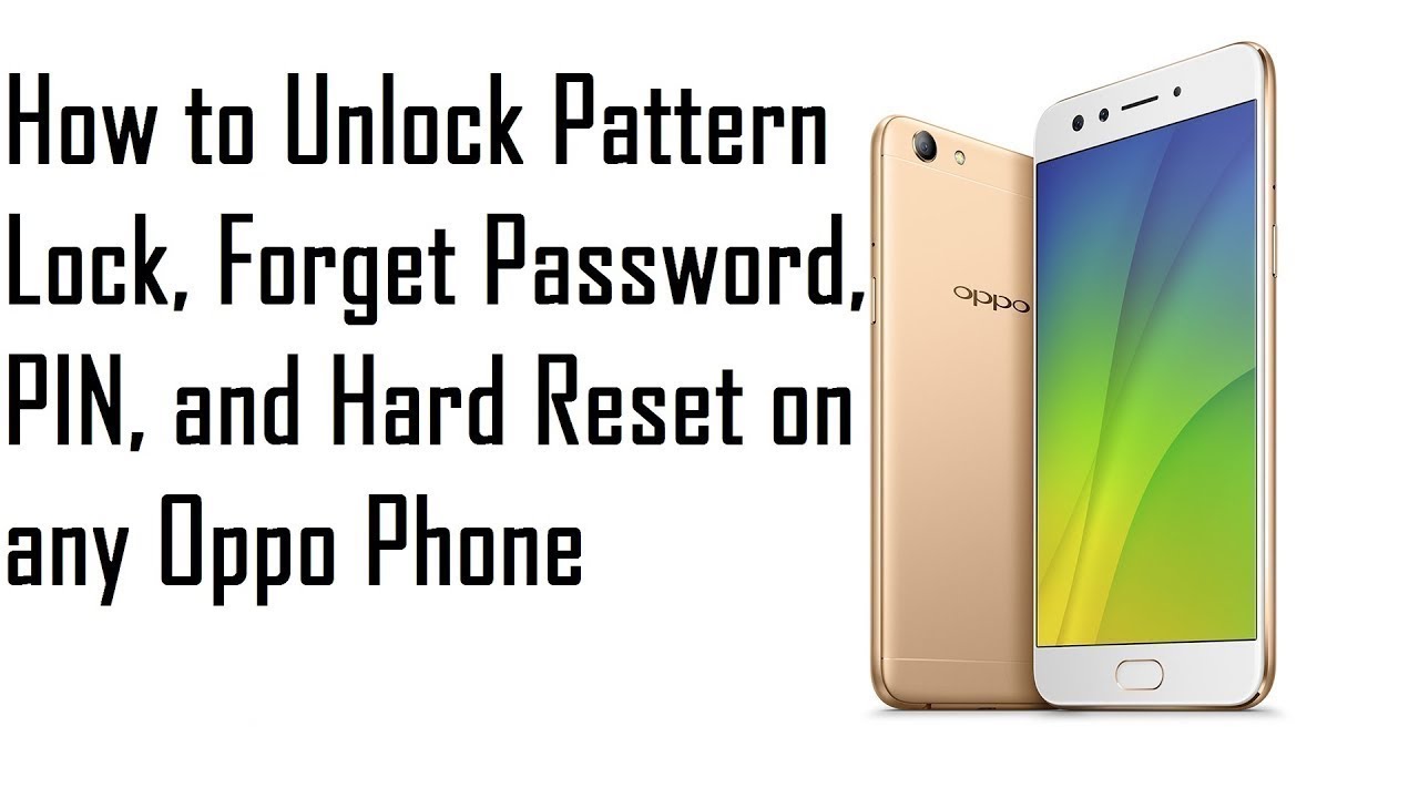 OPPO A37f Remove Password and Unlock Pattern Frp bypass TESTED 100% WORK
