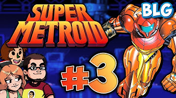 Lets Play Super Metroid - Part 3 - The Idiot Killer Room