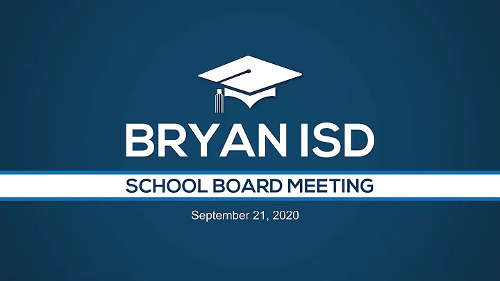 Bryan ISD School Board Meeting