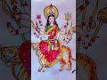 Navratri special drawing 😊of Durga Mata 🙏💞#like #subscribe
