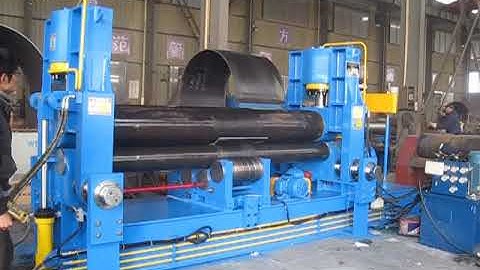 W11S series 3 Roller Upper Roller Universal Plate Rolling Machine