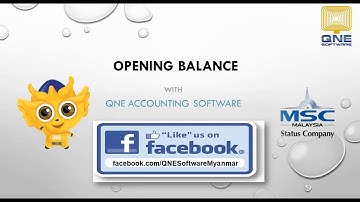 Opening Balance  - Burmese Language