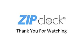 Zip Clock -  How to Use the TimeClock screenshot 1