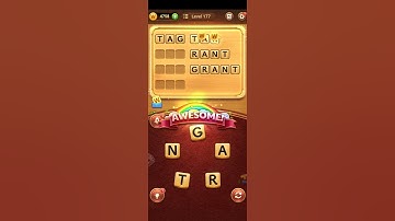 Word Connect Puzzle Level 177 Walkthrough [Bonus Words & Answers] #shorts