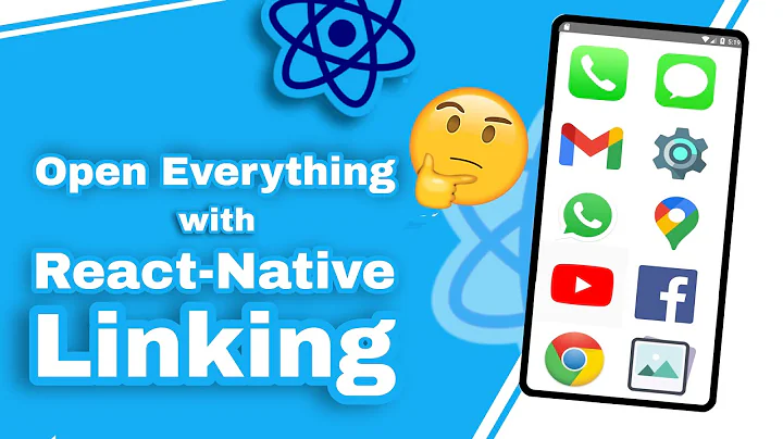 🔵 How to use Linking to Open anything with React Native Linking | Linking | React Native