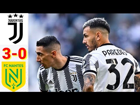 Juventus 3-0 Nantes, UEFA Europa League season 2022/23, Juventus Vs nantes