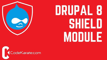 Drupal 8 Shield Module - Daily Dose of Drupal episode 222