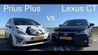 :  / : Toyota Prius Wagon vs Lexus CT200   .