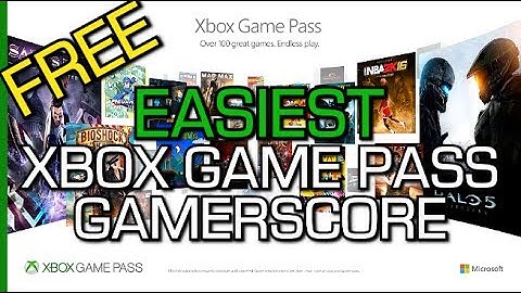 EASIEST XBOX GAME PASS Games for Gamerscore - FREE TRIAL w/ Gold (June 2017)