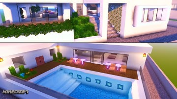 Minecraft Modern House Tutorial | Minecraft Tutorial | Modern House #9 | MMT