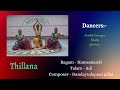 Hamsanandhi thillana by students of natana sangamam composed by dandayudhapani pillai thillana