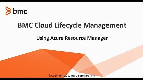 BMC Cloud Lifecycle Management 4.6.05: Using Azure Resource Manager