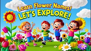 Flowers Names | Learn Flowers Name in English | Kids Vocabulary | Kids Educational Video screenshot 4