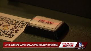 Pennsylvania Supreme Court declares skill game machines illegal