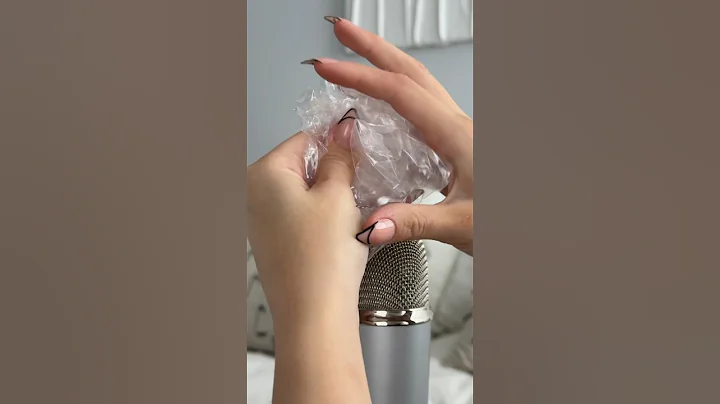 Calming plastic crumpling #asmrsounds ￼