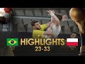 Highlights: Brazil - Poland | Group Stage | 27th IHF Men's Handball World Championship | Egypt2021