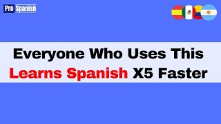 Learn Spanish Everyone Using This 10-Word System Gets Fluent Faster