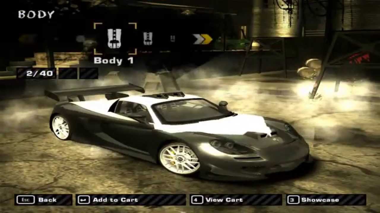 Nfs Most Wanted Porsche Carrera Gt